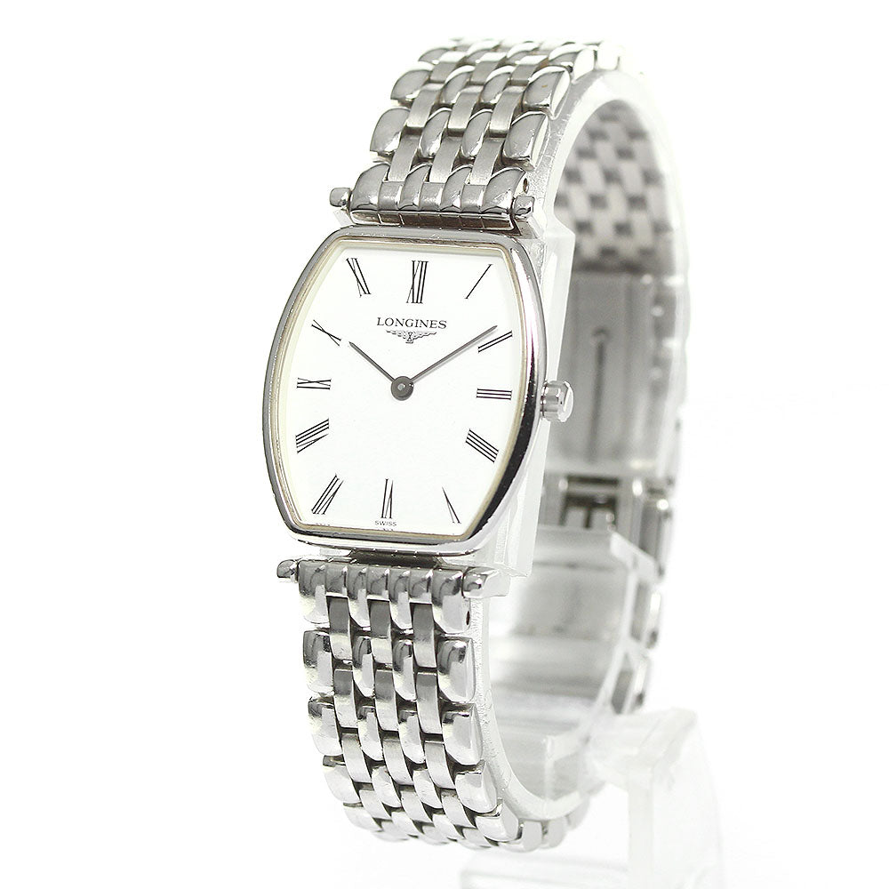 LONGINES Grand classic L4.205.4 white Dial Quartz Ladies Watch_802878