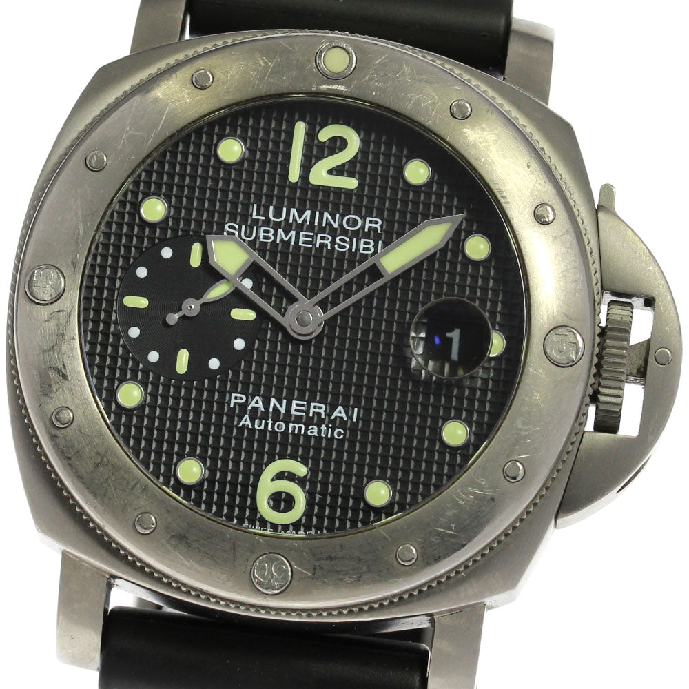 PANERAI Luminor Submersible PAM00025 Small seconds Automatic Men's Watch_803245