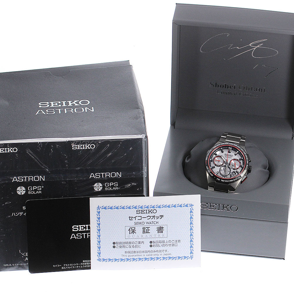 SEIKO Astron SBXC125/5X53-0BX0 Shohei Ohtani 2022 model Solar Radio Men's_803306