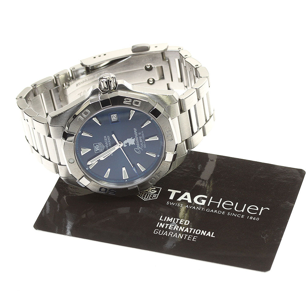 TAG HEUER Aquaracer Ogasawara Islands 500 limited model WAY2117 AT Men's_803321