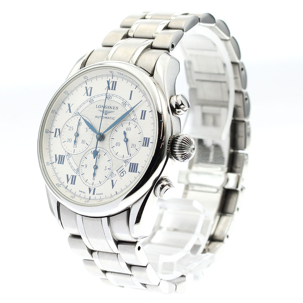 LONGINES Weams L2.622.4 Chronograph Silver Dial Automatic Men's Watch_803322