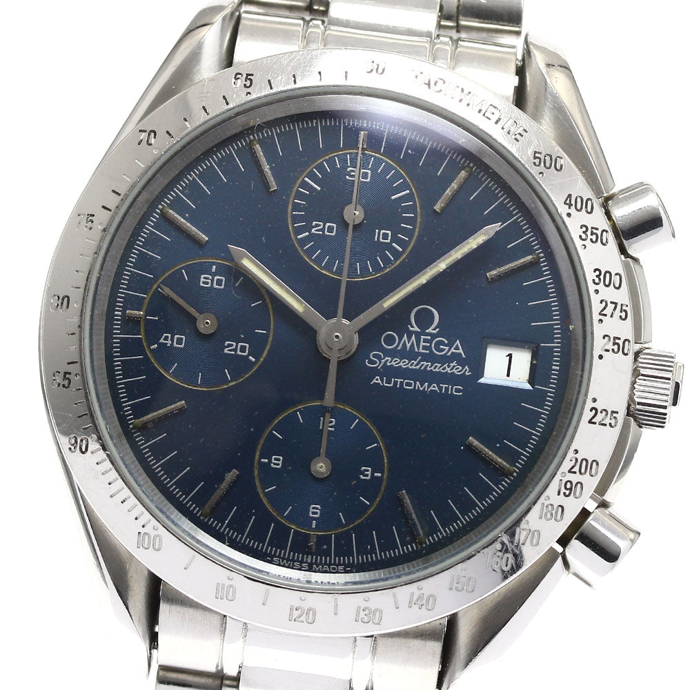 OMEGA Speedmaster 3511.80 Date Chronograph Navy Dial Automatic Men's_803417
