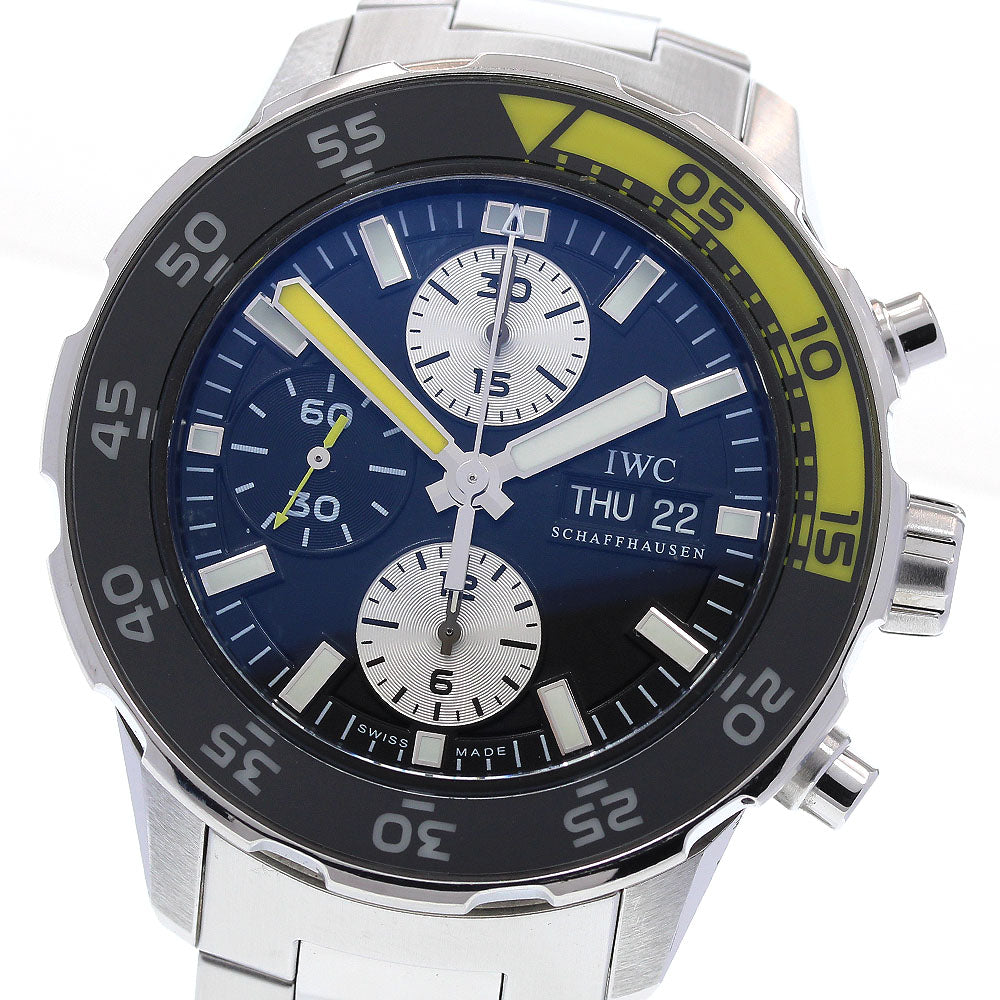 IWC SCHAFFHAUSEN Aquatimer IW376701 Chronograph day date Automatic Men's _803508