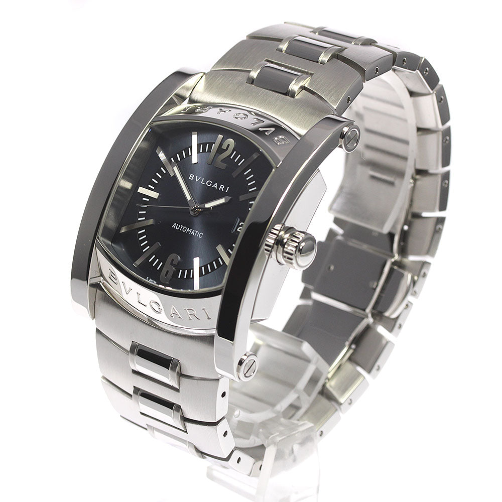 BVLGARI Assioma AA48S Date Navy Dial Automatic Men's Watch_803583