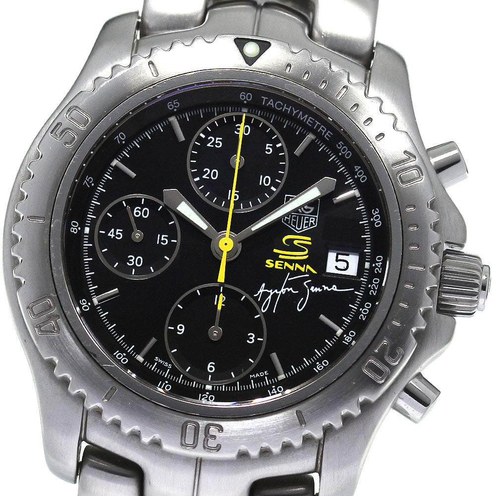 TAG HEUER Link Ayrton Senna limited model CT2115 Automatic Men's Watch_803746