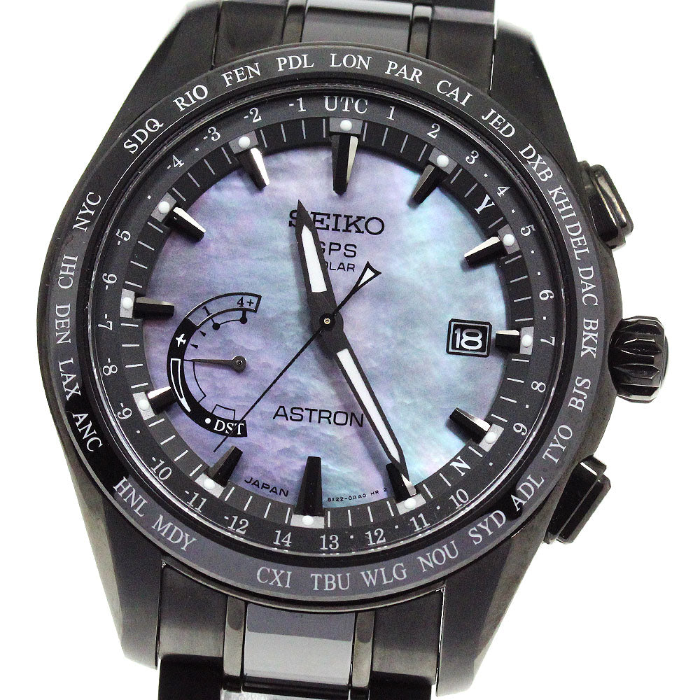 SEIKO Astron 2016 Limited Edition SBXB091 Solar Powered Radio Men's Watch_803753