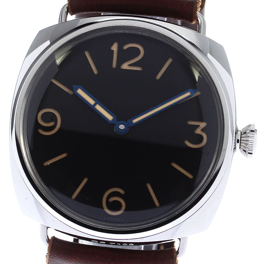 PANERAI Radiomir 3 Days Acciaio PAM00721 black Dial Hand Winding Men's_803974