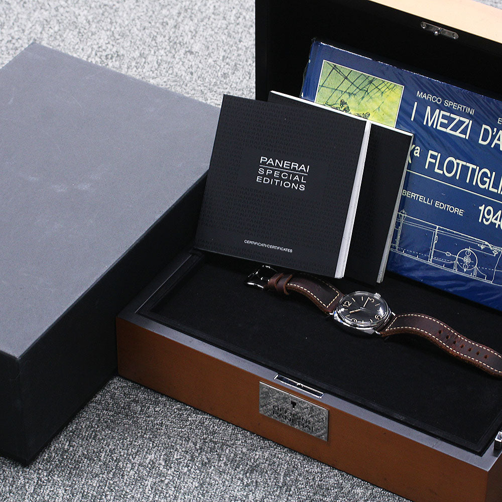 PANERAI Radiomir 3 Days Acciaio PAM00721 black Dial Hand Winding Men's_803974