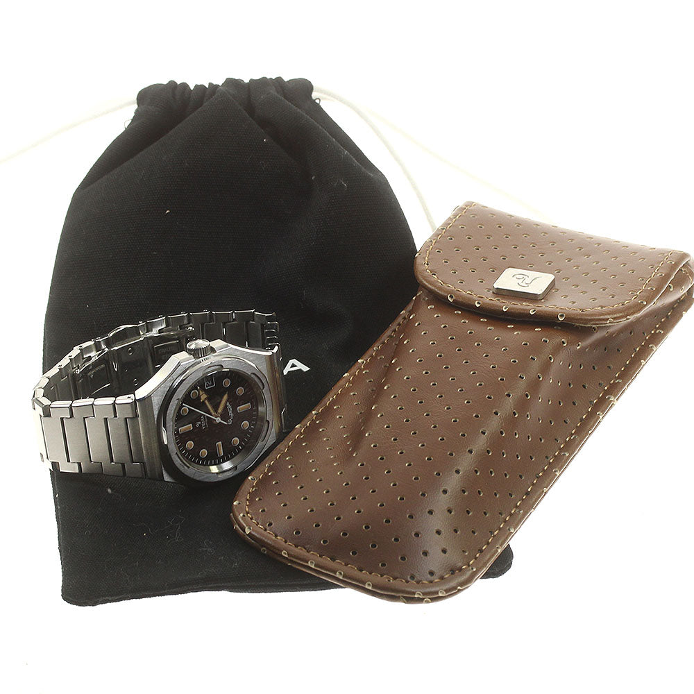 YEMA Listmaster Traveler black Dial Automatic Men's Watch_804000