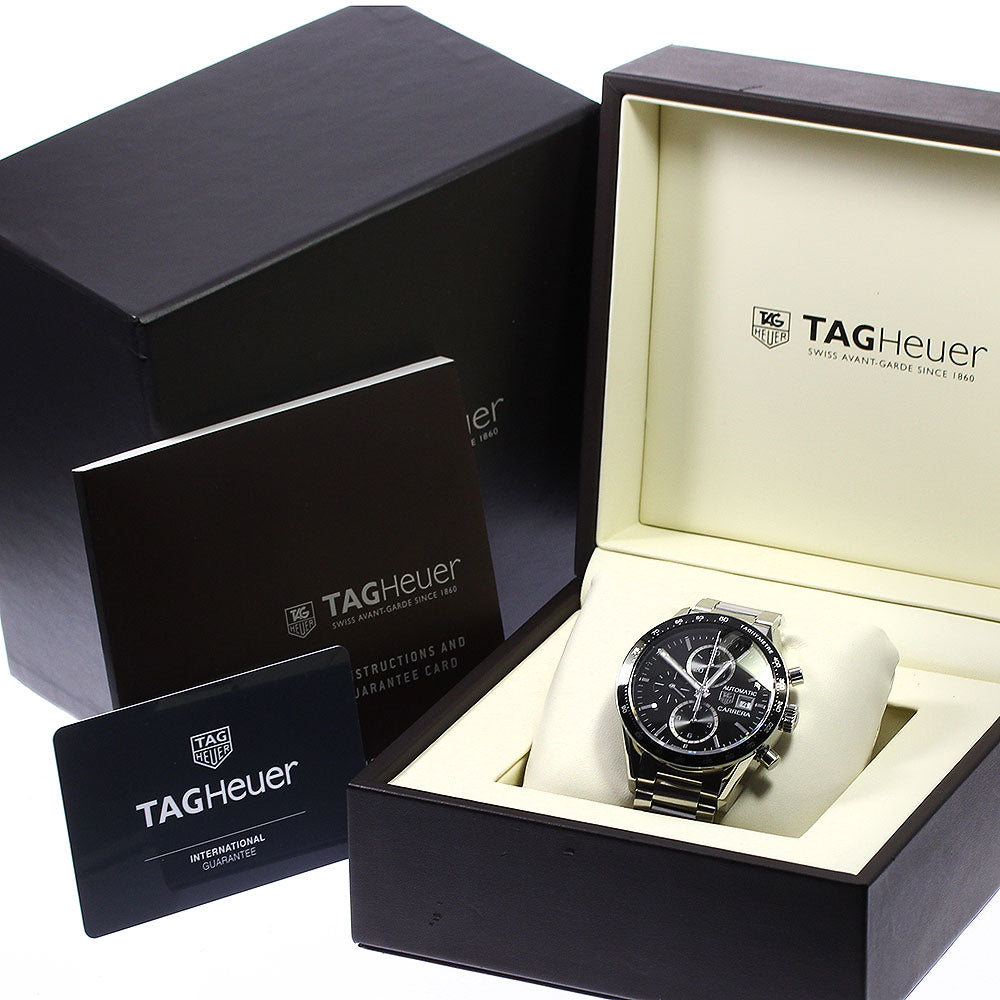 TAG HEUER Carrera CV201AL Chronograph black Dial Automatic Men's Watch_804038