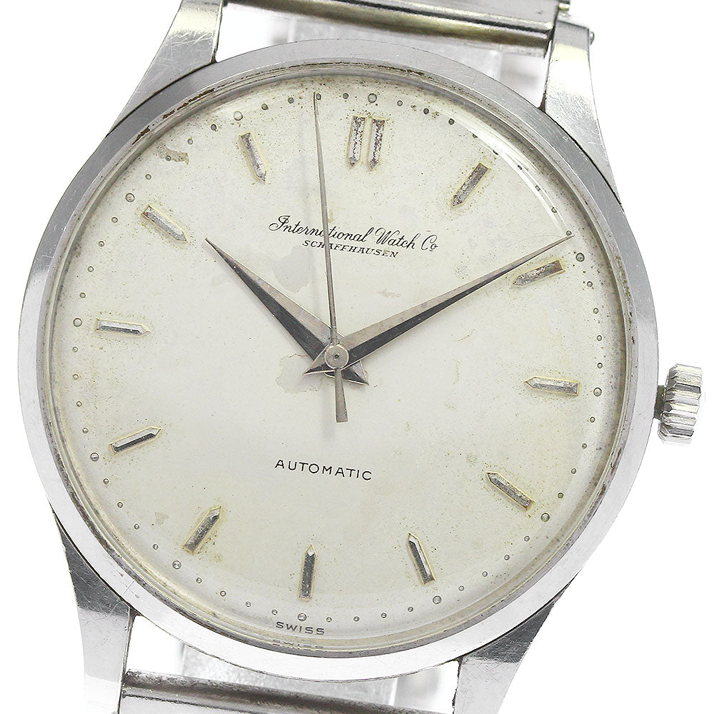 IWC SCHAFFHAUSEN Cal.853 Silver Dial Automatic Men's Watch_804252