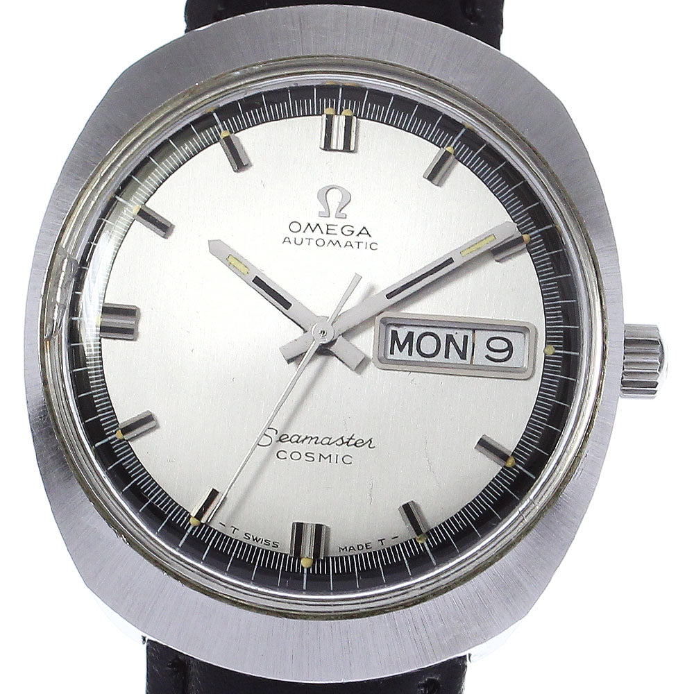 OMEGA Seamaster Cosmic Day date Silver Dial Automatic Men's Watch_804268
