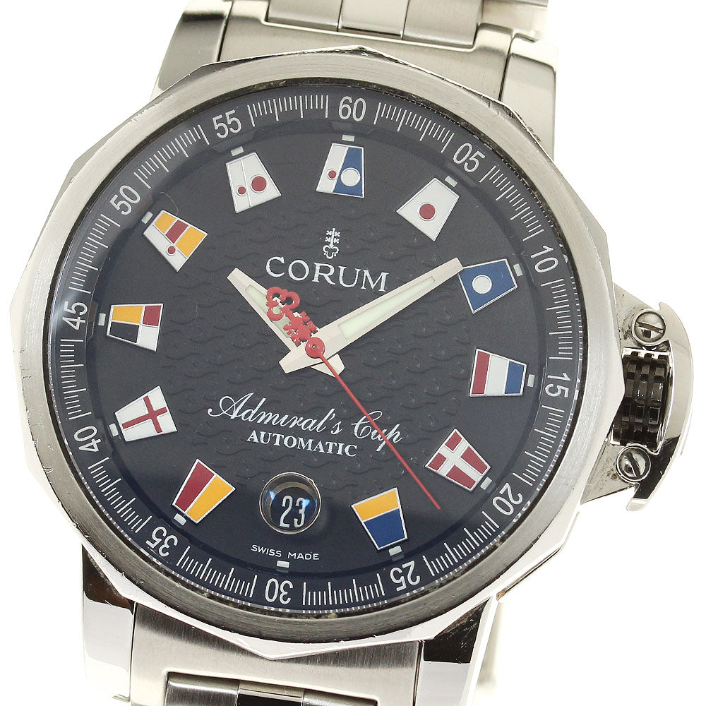 CORUM Admirals cup 082.831.20 Date black Dial Automatic Men's Watch_804294