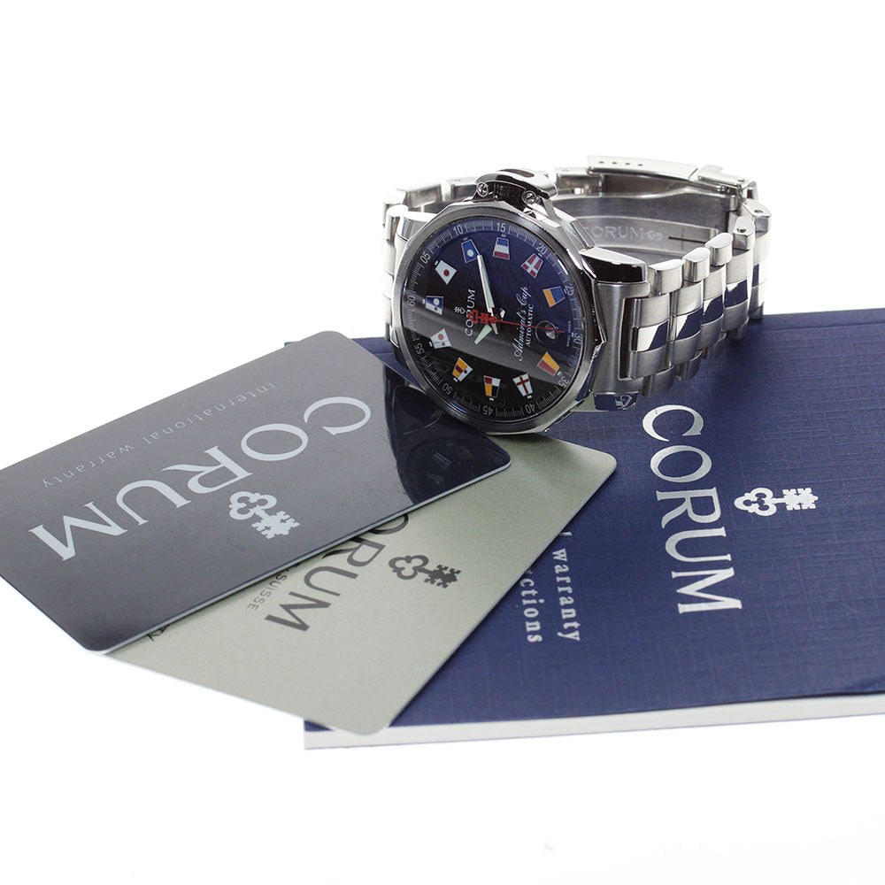 CORUM Admirals cup 082.831.20 Date black Dial Automatic Men's Watch_804294