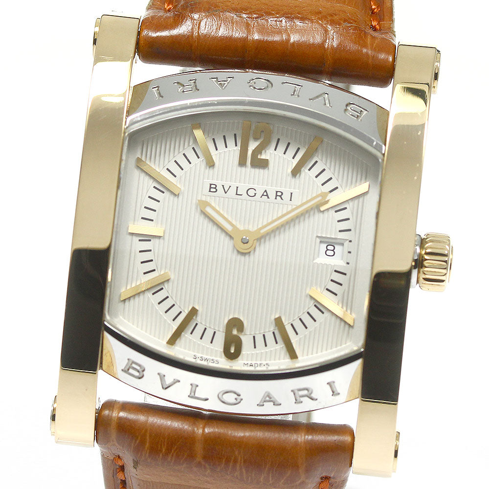 BVLGARI Assioma AA39SG Silver Dial Quartz Boy's Watch_804296