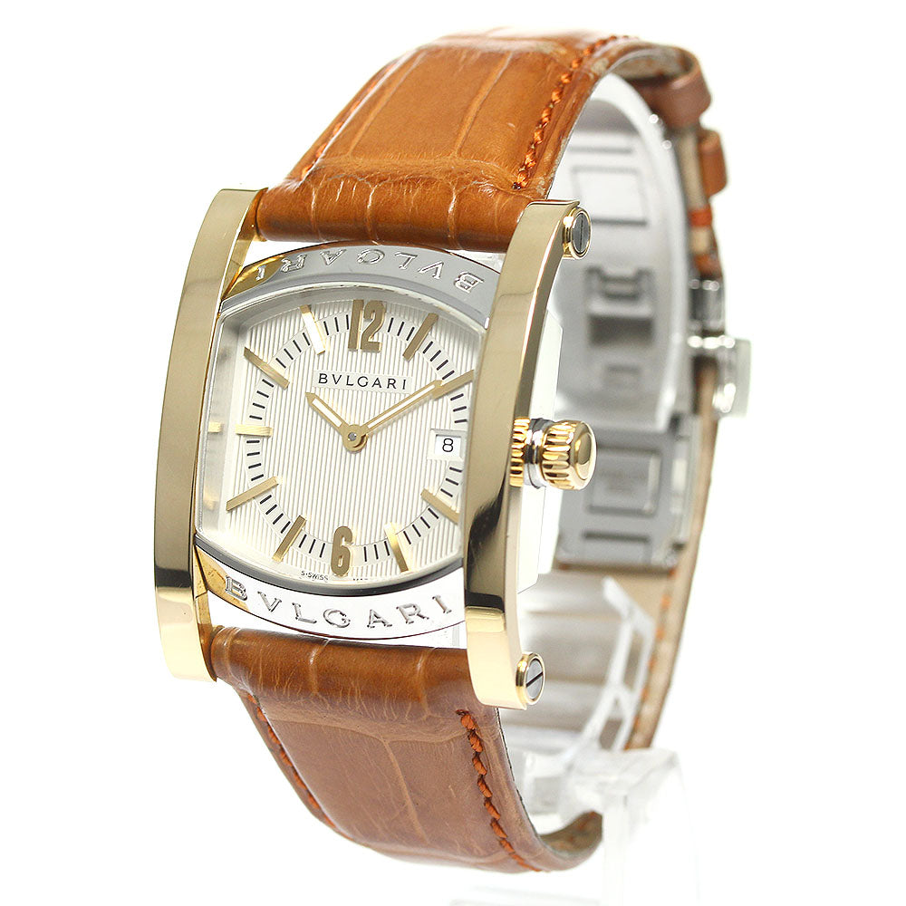 BVLGARI Assioma AA39SG Silver Dial Quartz Boy's Watch_804296
