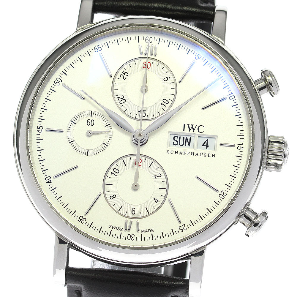 IWC SCHAFFHAUSEN Portofino IW391001 Chronograph Automatic Men's Watch_804352