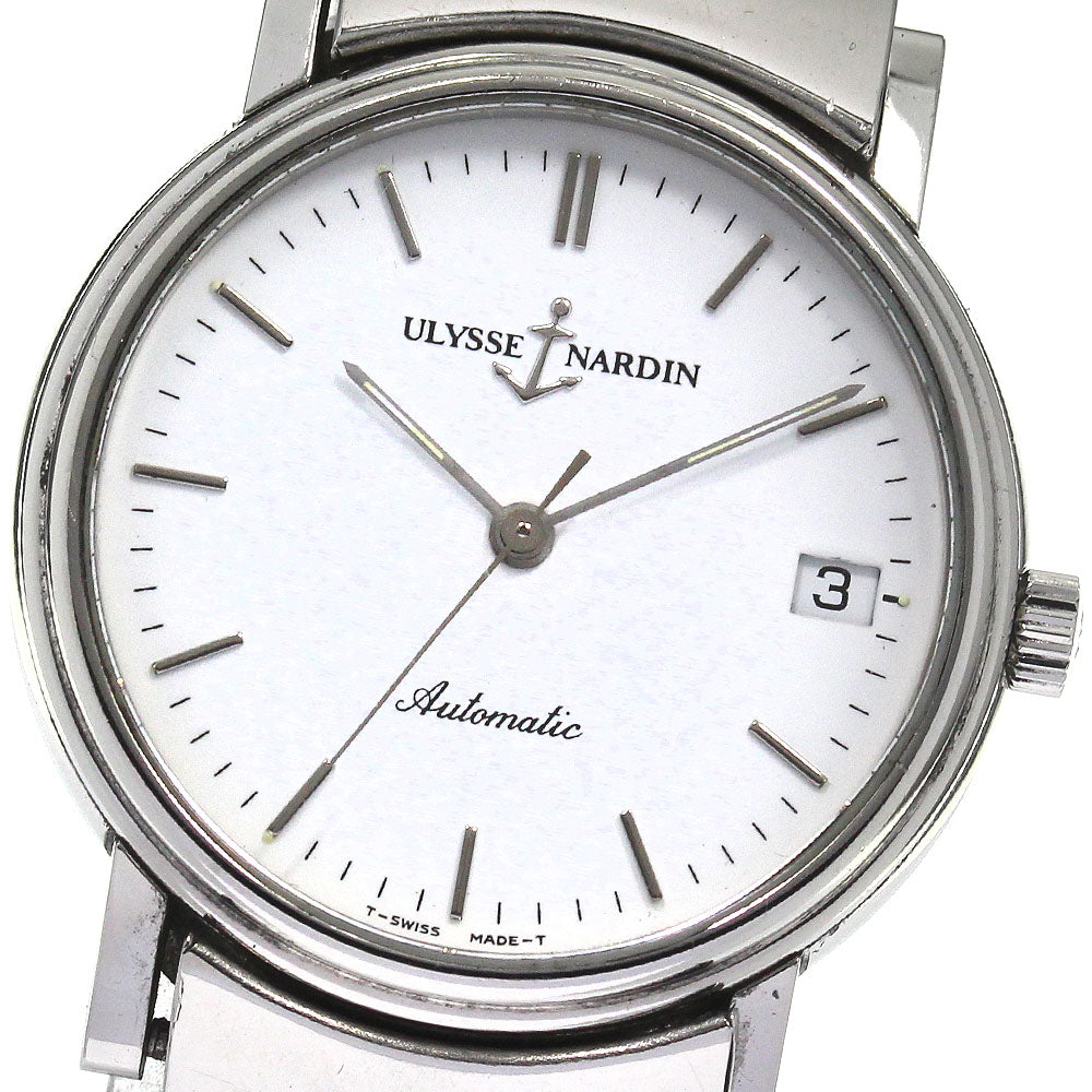 Ulysse Nardin San sheer 135-22 Date White Dial Automatic Men's Watch_804522