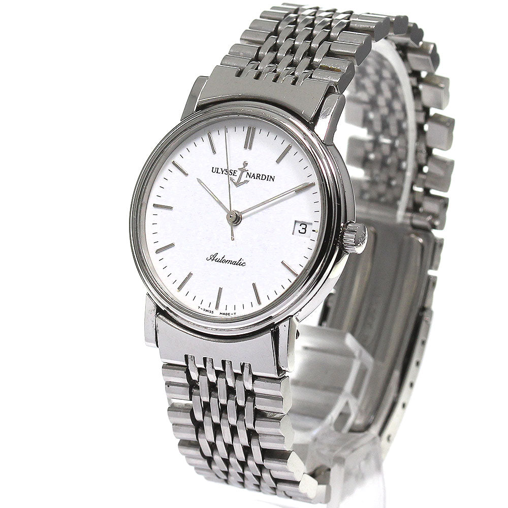 Ulysse Nardin San sheer 135-22 Date White Dial Automatic Men's Watch_804522