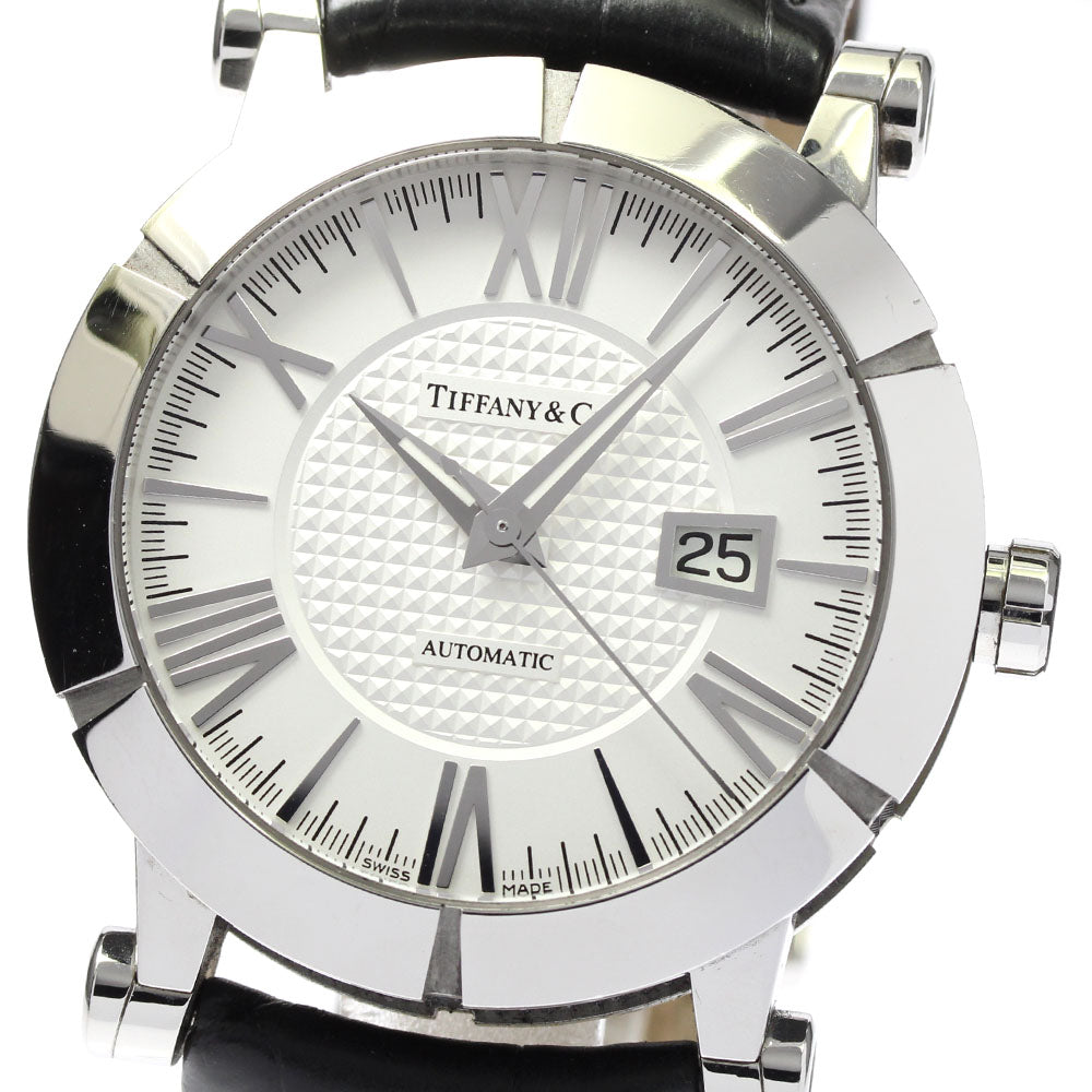 TIFFANY&Co. Atlas Gen Z1000.70.12A21A71A Date Silver Dial Automatic Men's Watch_804775