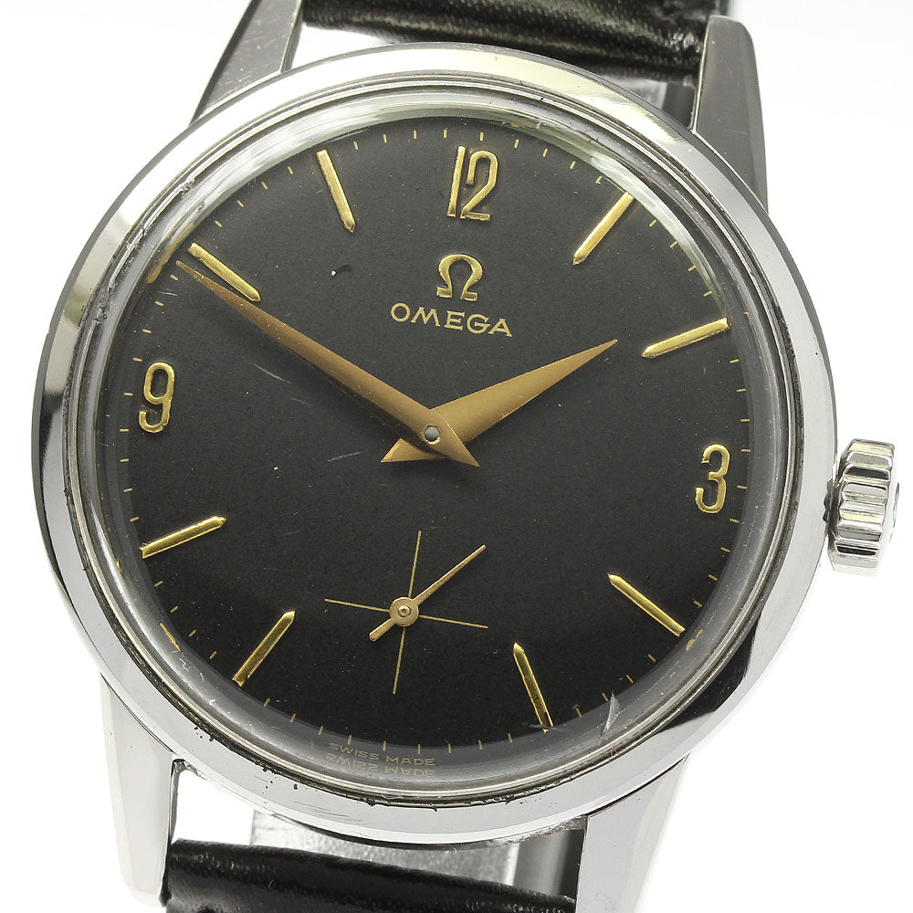 OMEGA Seamaster 125.003-62 Cal.269 Redundancy Dial Black (Redan) Dial Hand Winding Men's Watch_804931