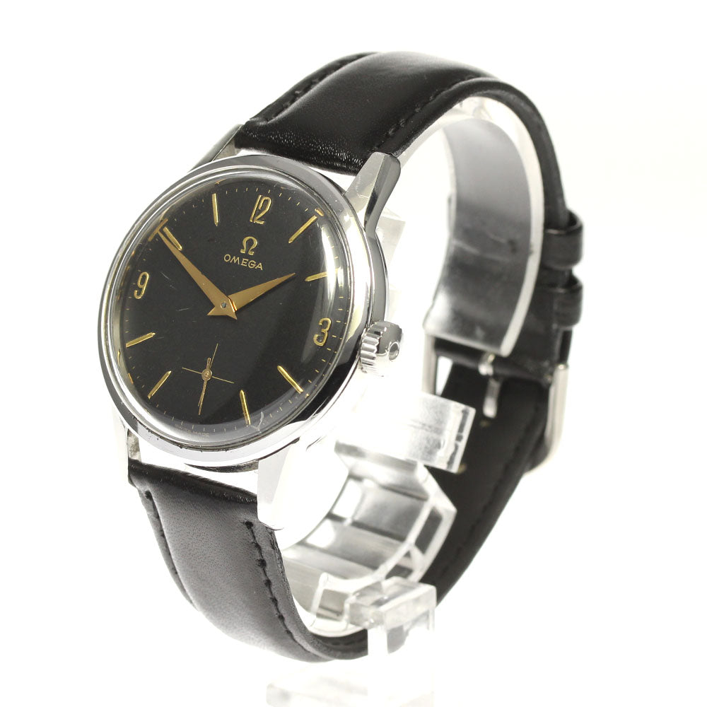 OMEGA Seamaster 125.003-62 Cal.269 Redundancy Dial Black (Redan) Dial Hand Winding Men's Watch_804931
