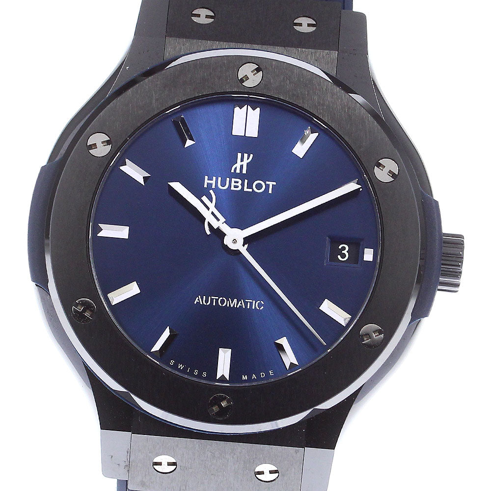 HUBLOT Classic fusion 565.CM.7170.LR ceramic Navy Dial Automatic Boy's Watch_804979