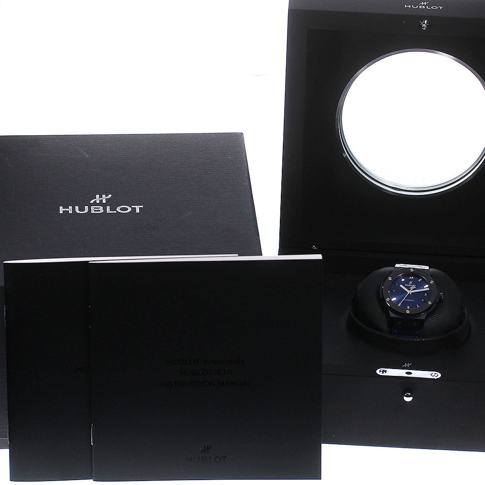 HUBLOT Classic fusion 565.CM.7170.LR ceramic Navy Dial Automatic Boy's Watch_804979