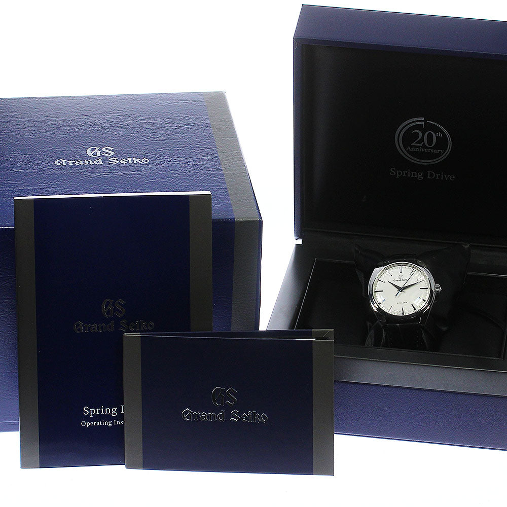 SEIKO Grand Seiko Spring Drive 20th Anniversary Limited Edition SBGY003/9R31-0AB0 Silver Dial Spring drive Men's Watch_805012