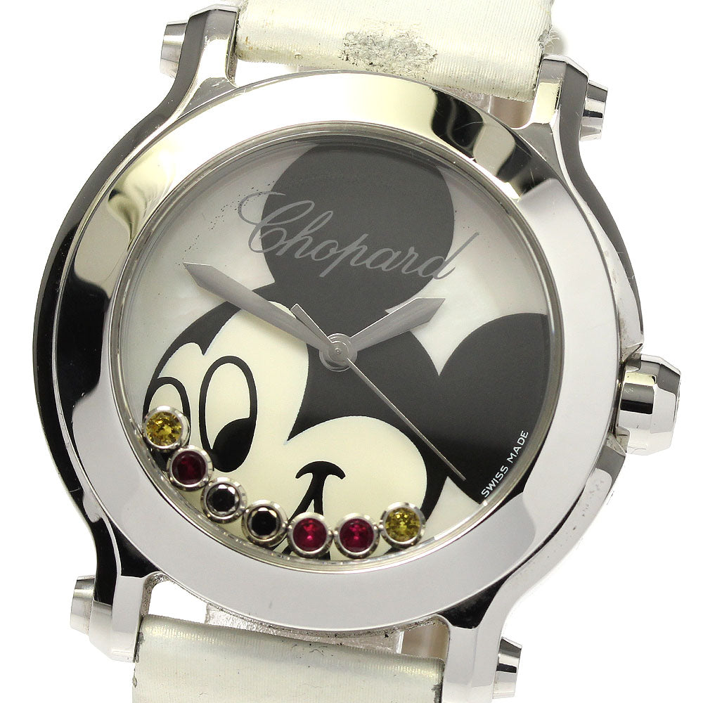 Chopard Happy Mickey 278475-3032 7P White shell Dial Quartz Ladies Watch_805236
