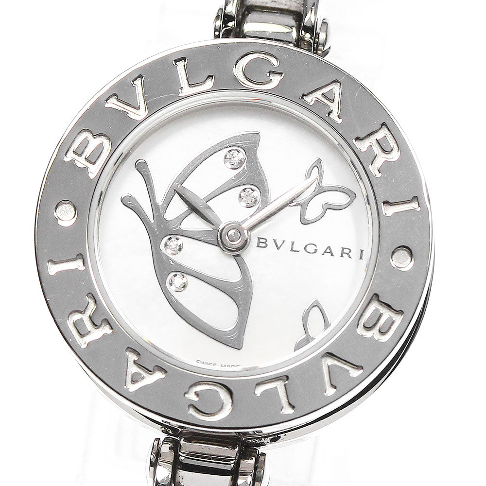 BVLGARI B-zero1 BZ22S White shell dial bangle, size M White shell Dial Quartz Ladies Watch_805251