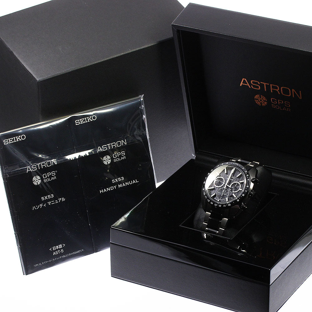 SEIKO Astron SBXC085/5X53-0BF0 GPS Solar Powered Radio Men's Watch_805298