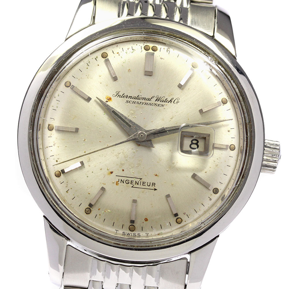 IWC SCHAFFHAUSEN In junior cal.8531 date Silver Dial Automatic Men's_805308