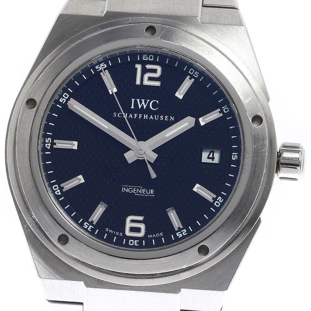IWC SCHAFFHAUSEN Ingenieur IW322701 Date black Dial Automatic Men's Watch_805321