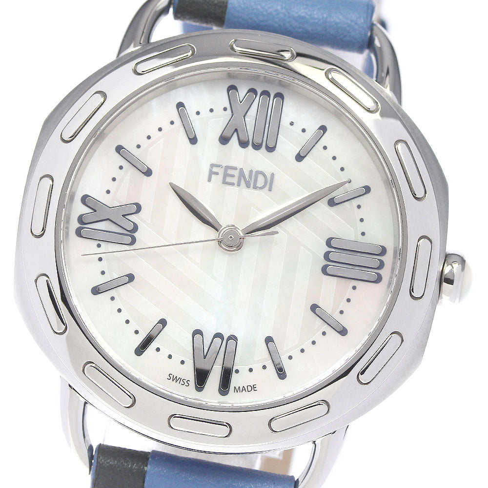 FENDI Celeria 80200M White shell Dial Quartz Ladies Watch_805528