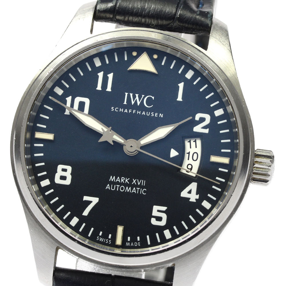IWC SCHAFFHAUSEN Pilot's Watch Mark XVII Petit Prince Limited to 1000 pieces worldwide IW326506 Date Navy Dial Automatic Men's Watch_805571