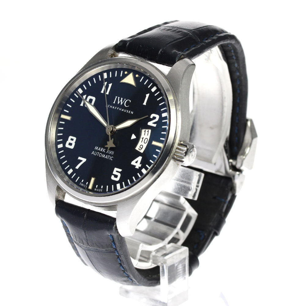 IWC SCHAFFHAUSEN Pilot's Watch Mark XVII Petit Prince Limited to 1000 pieces worldwide IW326506 Date Navy Dial Automatic Men's Watch_805571