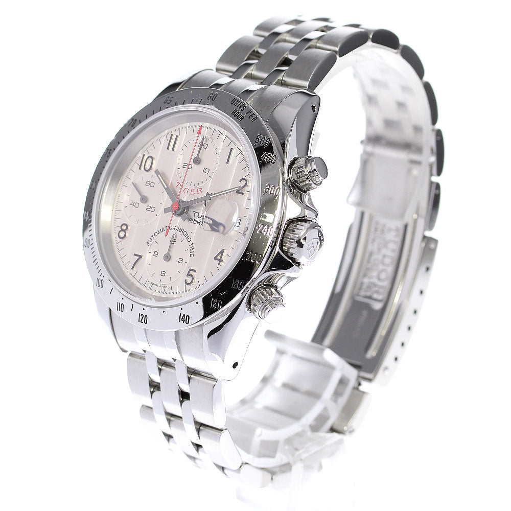 TUDOR Prince Date Chrono Time 79280P Silver Dial Automatic Men's Watch_805620