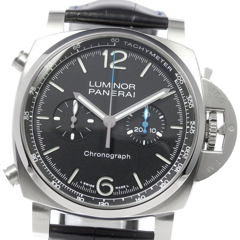 PANERAI Luminor Chrono PAM01109 Date black Dial Automatic Men's Watch_805698