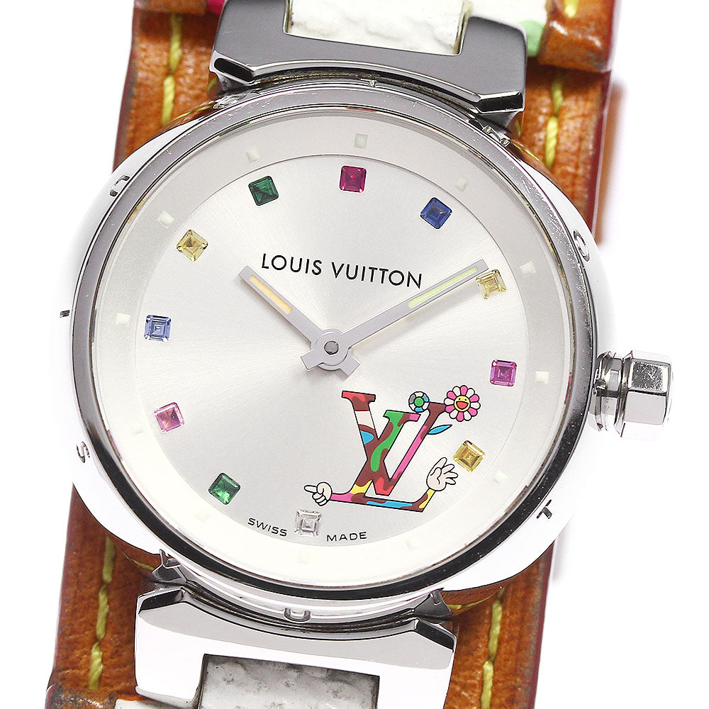 LOUIS VUITTON Tambour Q12130 Takashi Murakami collaboration Quartz Ladies_805702