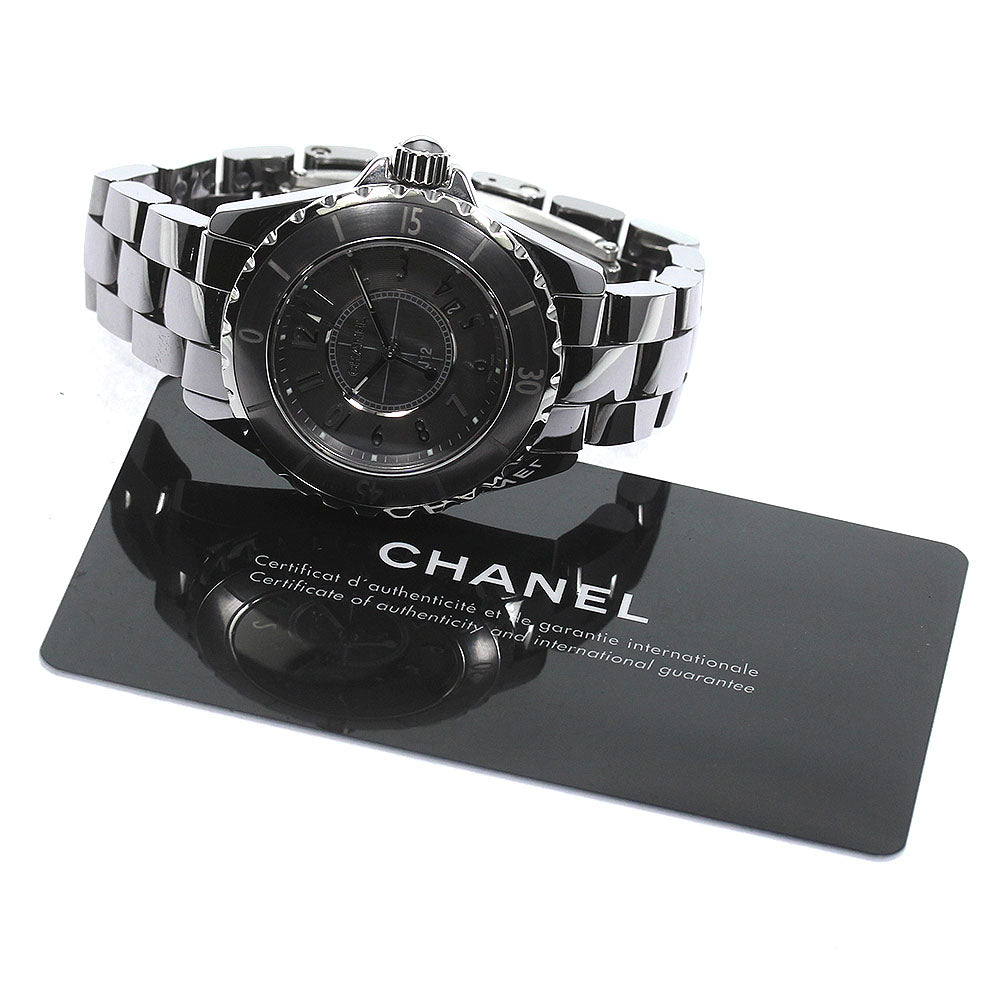 CHANEL J12 Chromatic H2978 Date gray Dial Quartz Ladies Watch_805703
