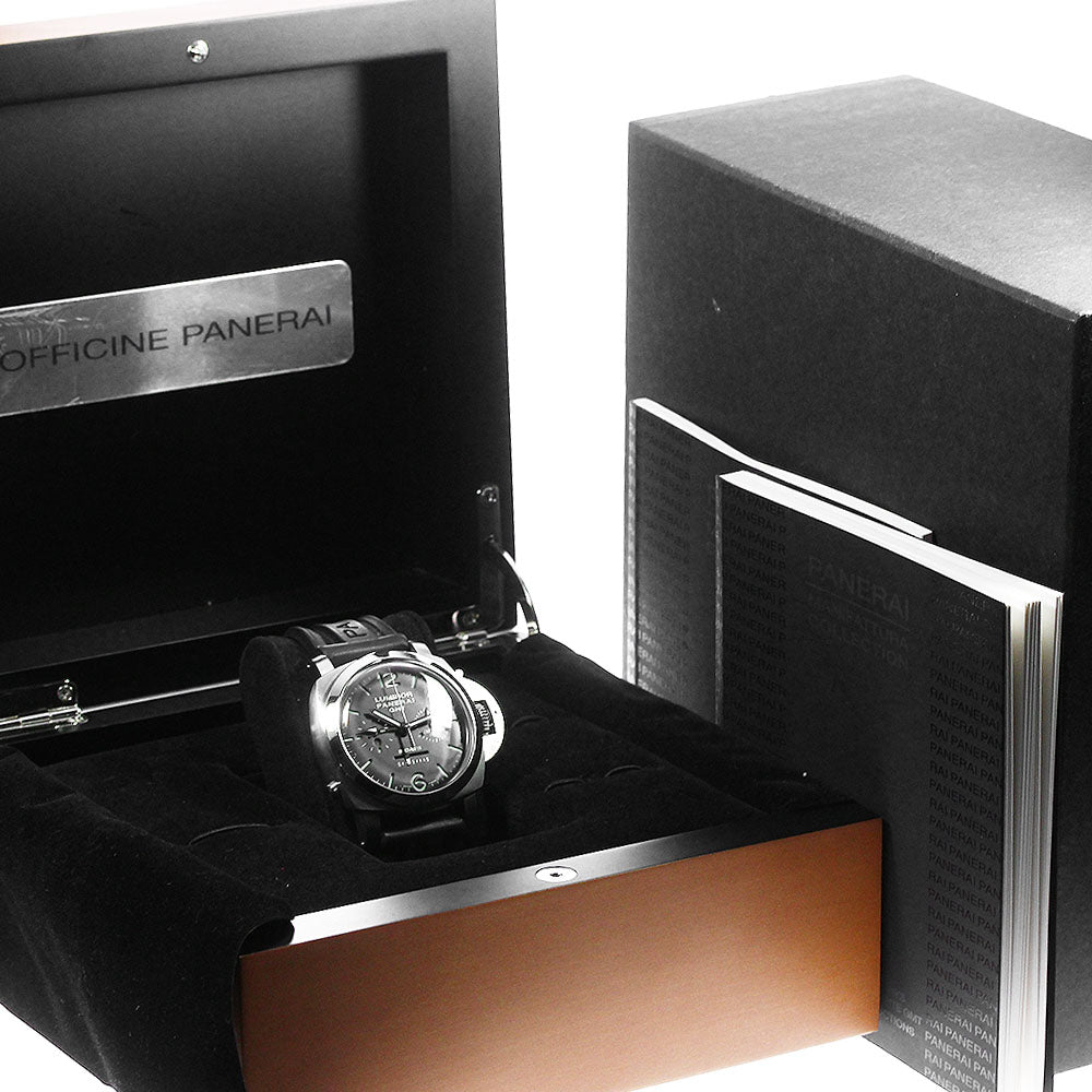 PANERAI Luminor 8Days PAM00275 GMT chronograph Hand Winding Men's Watch_805802