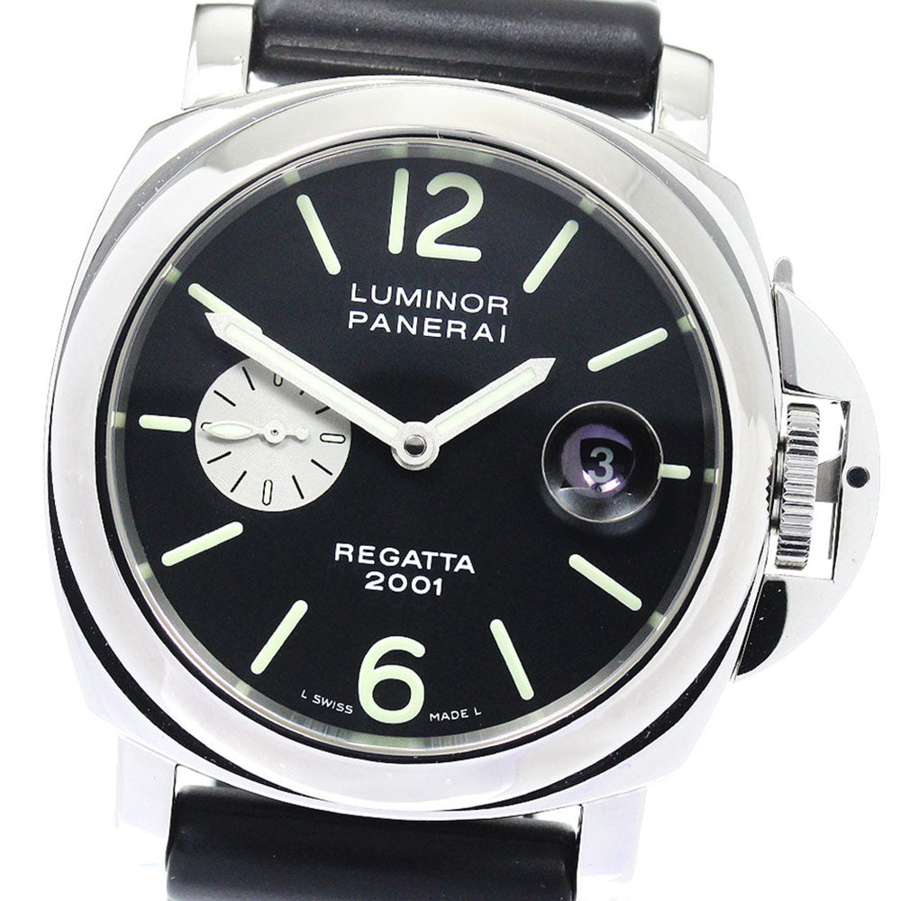 PANERAI Luminor regatta PAM00107 black Dial Automatic Men's Watch_805897