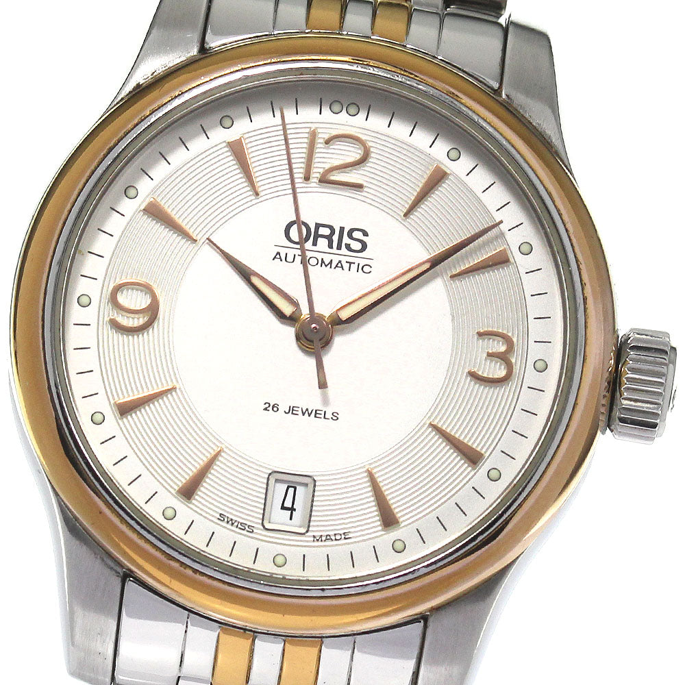 ORIS Classic 7578 Date Silver Dial Automatic Men's Watch_805942
