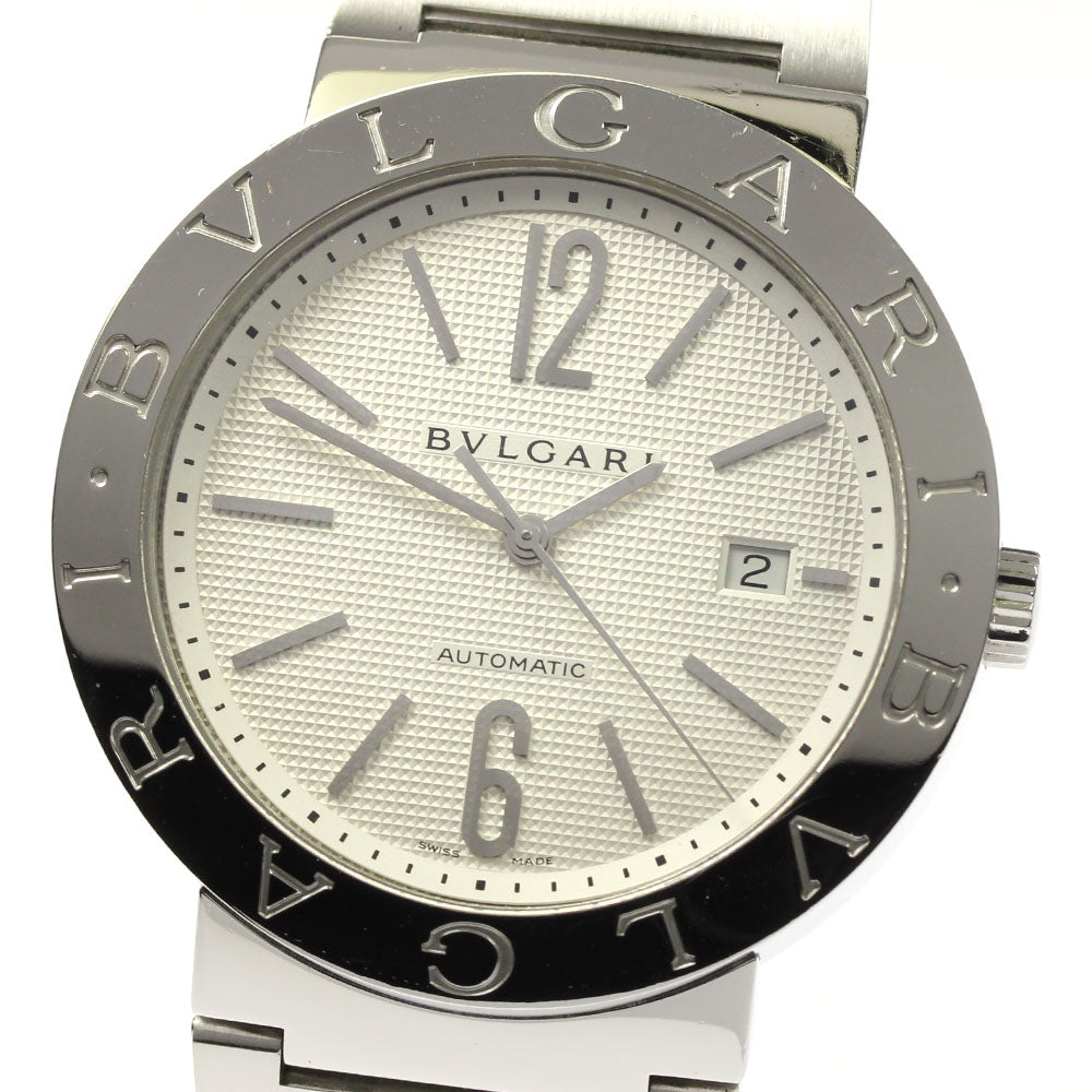 BVLGARI BVLGARIBVLGARI BB42SSAUTO Date Silver Dial Automatic Men's Watch_806007