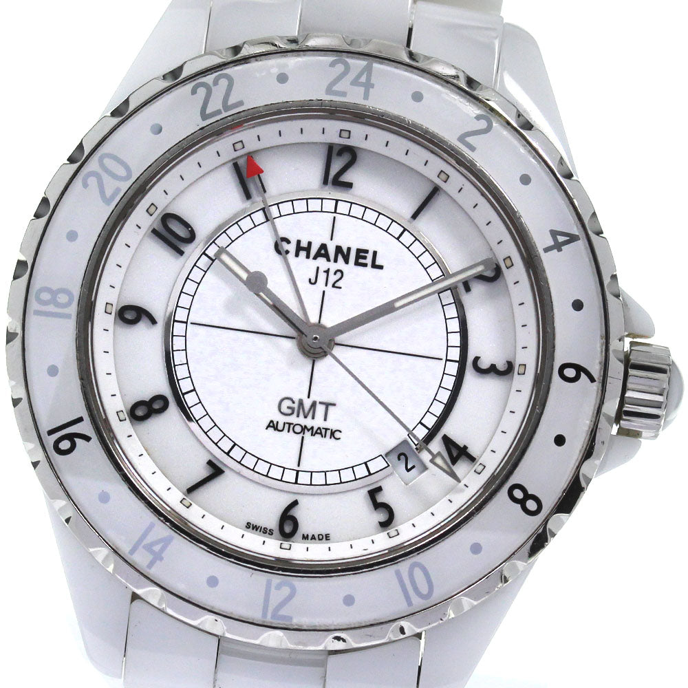 CHANEL J12 GMT H2126 White ceramic limited to 2000 Automatic Men's Watch_806097