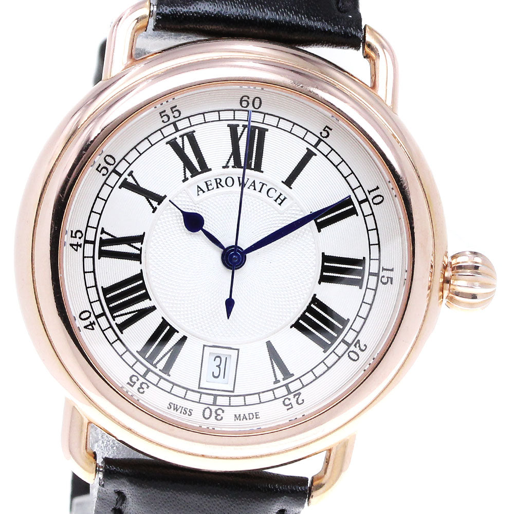 AEROWATCH 60900-2 Date Silver Dial Automatic Men's Watch_806120