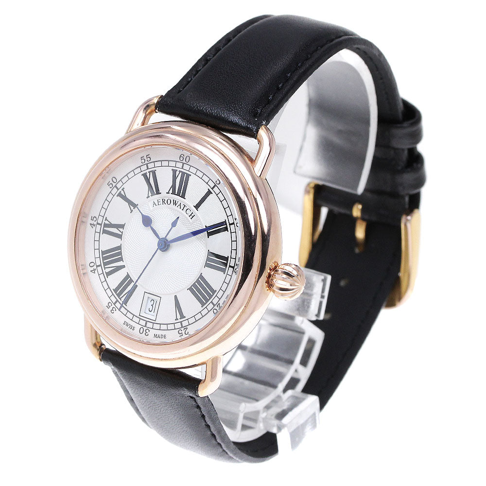 AEROWATCH 60900-2 Date Silver Dial Automatic Men's Watch_806120