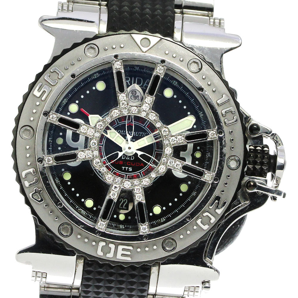 AQUANAUTIC Sub Commander Diamond Bezel black Dial Automatic Men's Watch_806188