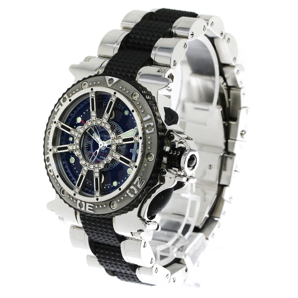 AQUANAUTIC Sub Commander Diamond Bezel black Dial Automatic Men's Watch_806188